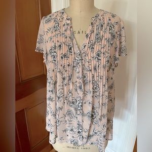 Torrid Pink Blouse in Size 0